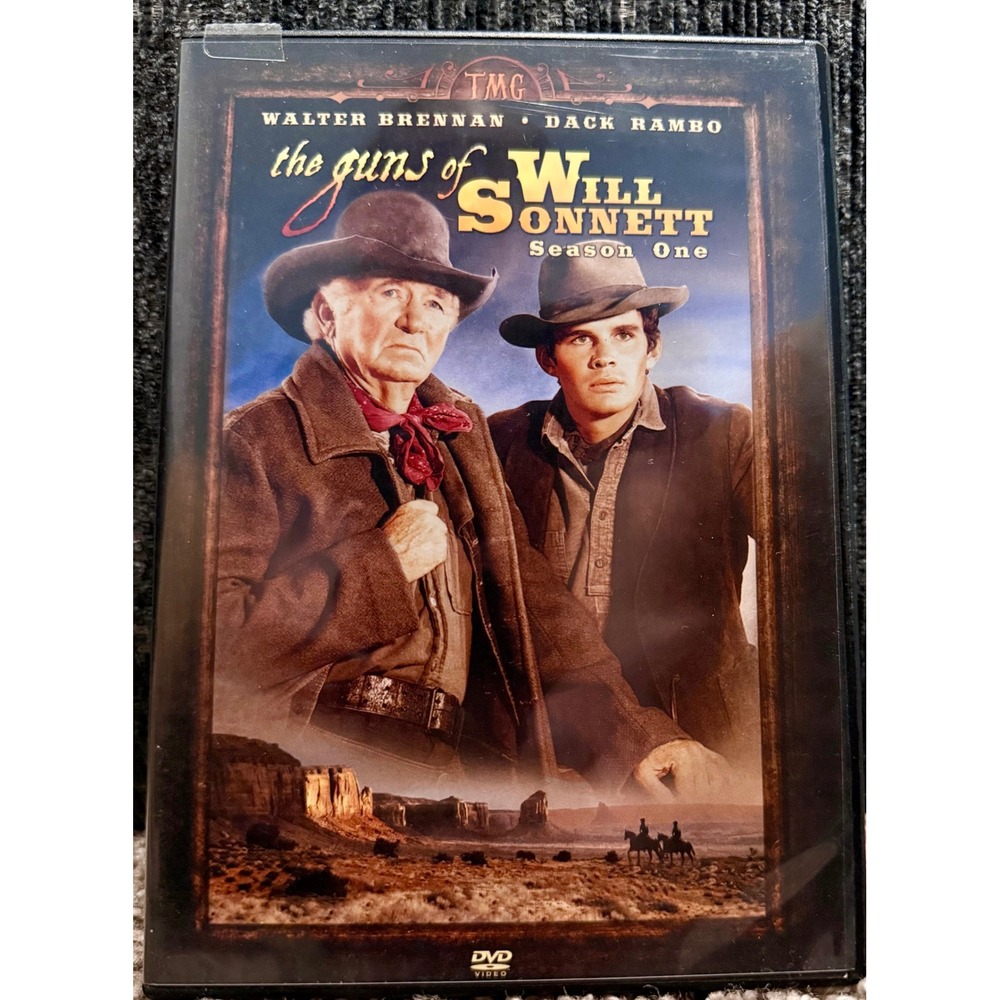 Timeless Media The Guns of Will Sonnett Season One DVD Brown Excellent Western